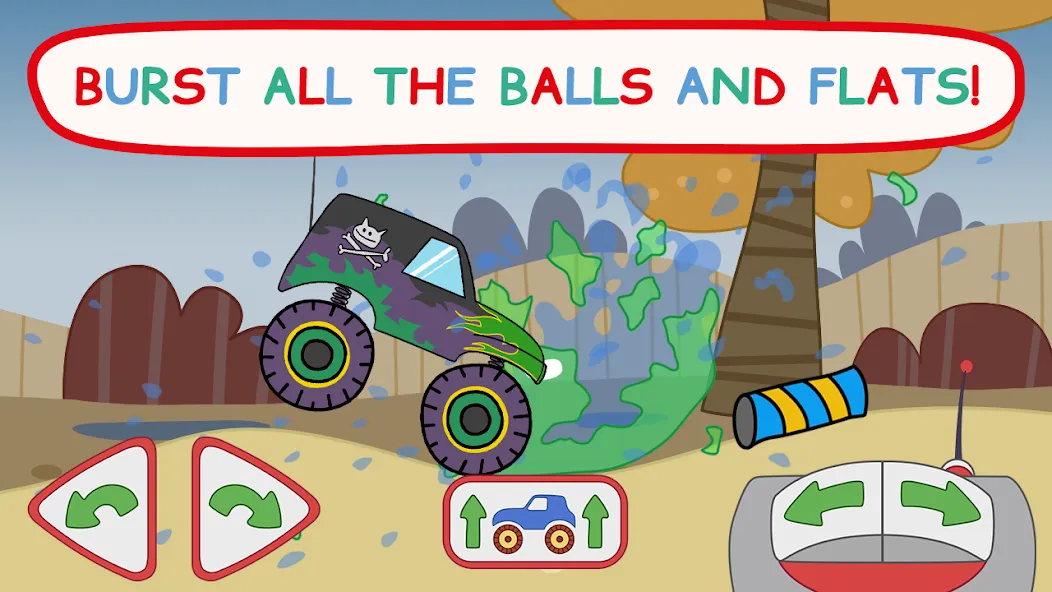 Kid-E-Cats: Kids Monster Truck [МОД: Меню, Бесконечные монеты и Открытые уровни] Screenshot 5