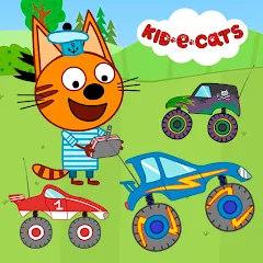 Скачать Kid-E-Cats: Kids Monster Truck [МОД: Меню, Бесконечные монеты и Открытые уровни] | Взлом Kid-E-Cats: Kids Monster Truck на Андроид