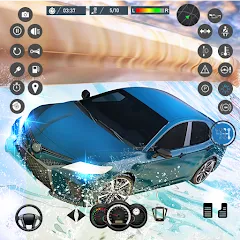 Скачать Water Slide Car Race games (Ватер Слайд Кар Рейс игры) [МОД: Бесконечные деньги, Монеты и Мега MOD] | Взлом Water Slide Car Race games на Андроид