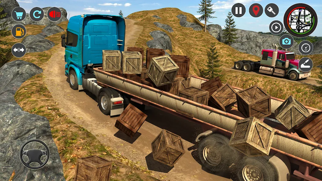 Transport Simulator Truck Game [МОД: Меню, Бесконечные монеты и Открытые уровни] Screenshot 3