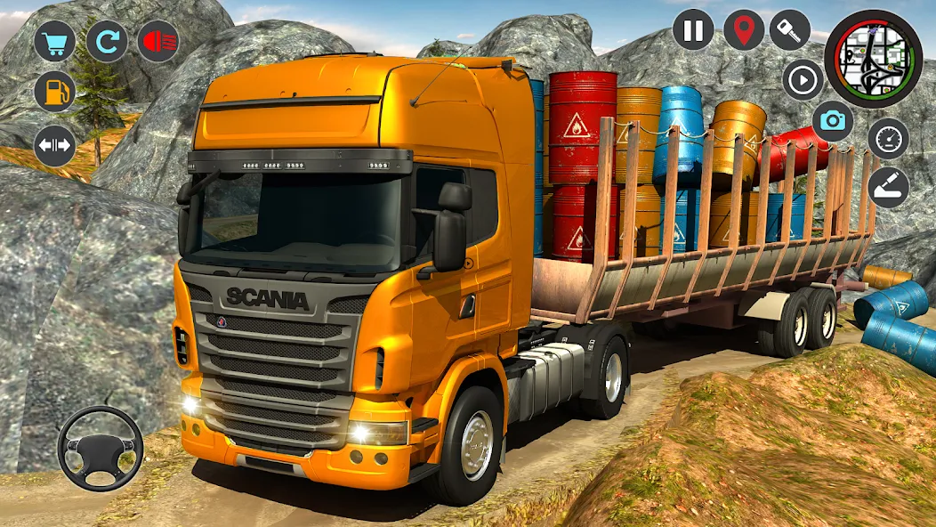 Transport Simulator Truck Game [МОД: Меню, Бесконечные монеты и Открытые уровни] Screenshot 4