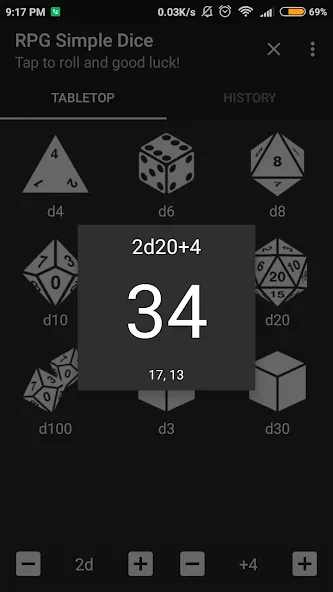 RPG Simple Dice (РПГ Простые Кости) [МОД: Деньги, Монеты и Меню MOD] Screenshot 2