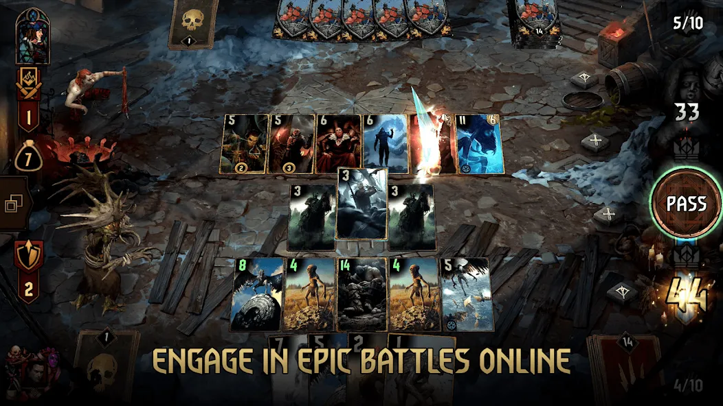 GWENT: The Witcher Card Game [МОД: Деньги, Монеты и Меню MOD] Screenshot 2