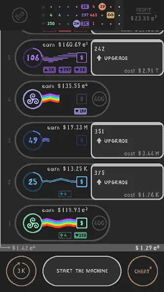 Idle Game 1 (Айдл Гейм 1) [МОД: Деньги, Монеты и Меню MOD] Screenshot 3