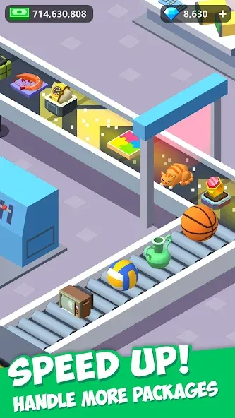 Idle Courier (Айдл Курьер) [МОД: Деньги, Монеты и Меню MOD] Screenshot 4