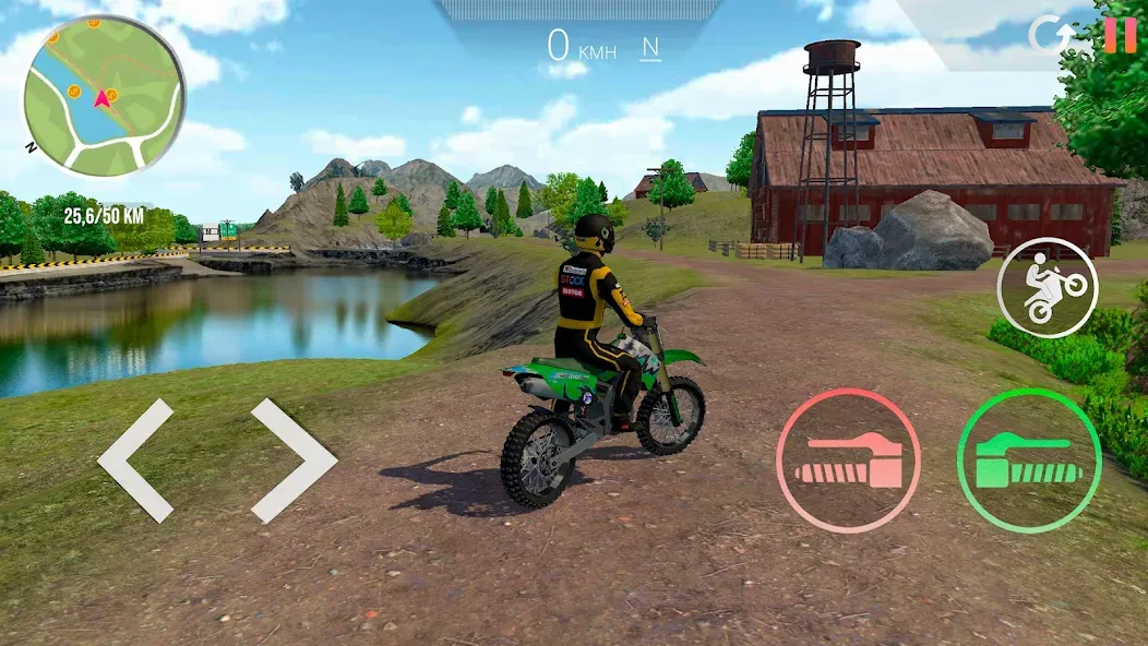Motorcycle Real Simulator (Мотоцикл Реальный Симулятор) [МОД: Деньги, Монеты и Меню MOD] Screenshot 3