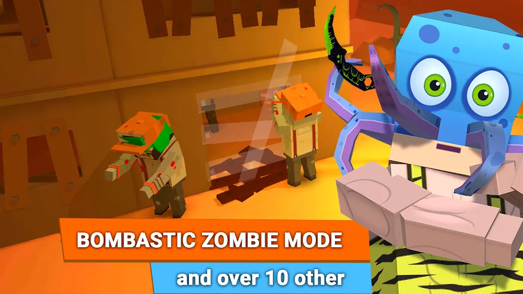 Fan of Guns: FPS Pixel Shooter (Фан оф Ганс) [МОД: Много денег, Монет и Все открыто] Screenshot 2