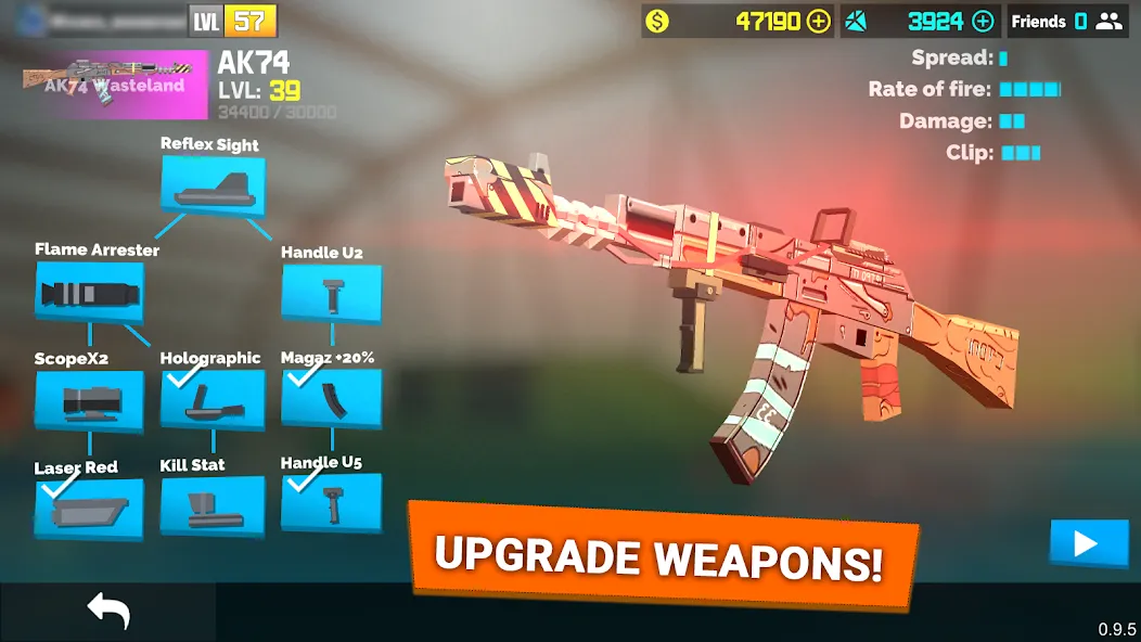 Fan of Guns: FPS Pixel Shooter (Фан оф Ганс) [МОД: Много денег, Монет и Все открыто] Screenshot 4