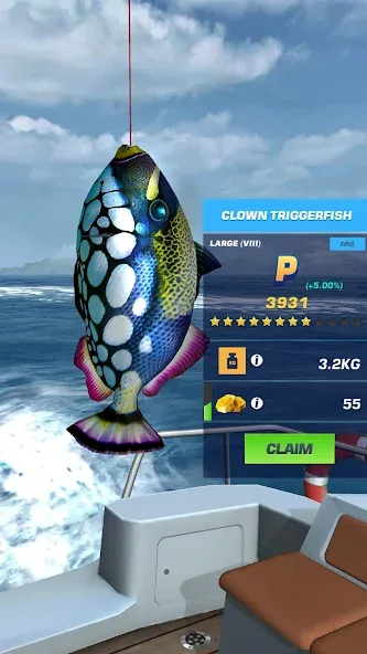 Fishing Rival 3D (Фишинг Ривал 3Д) [МОД: Все открыто, Дополнительные деньги и Меню MOD] Screenshot 4