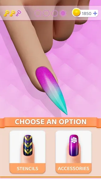 Nail Salon - Nails Spa Games (Нейл Салон) [МОД: Бесконечные деньги, Монеты и Мега MOD] Screenshot 5