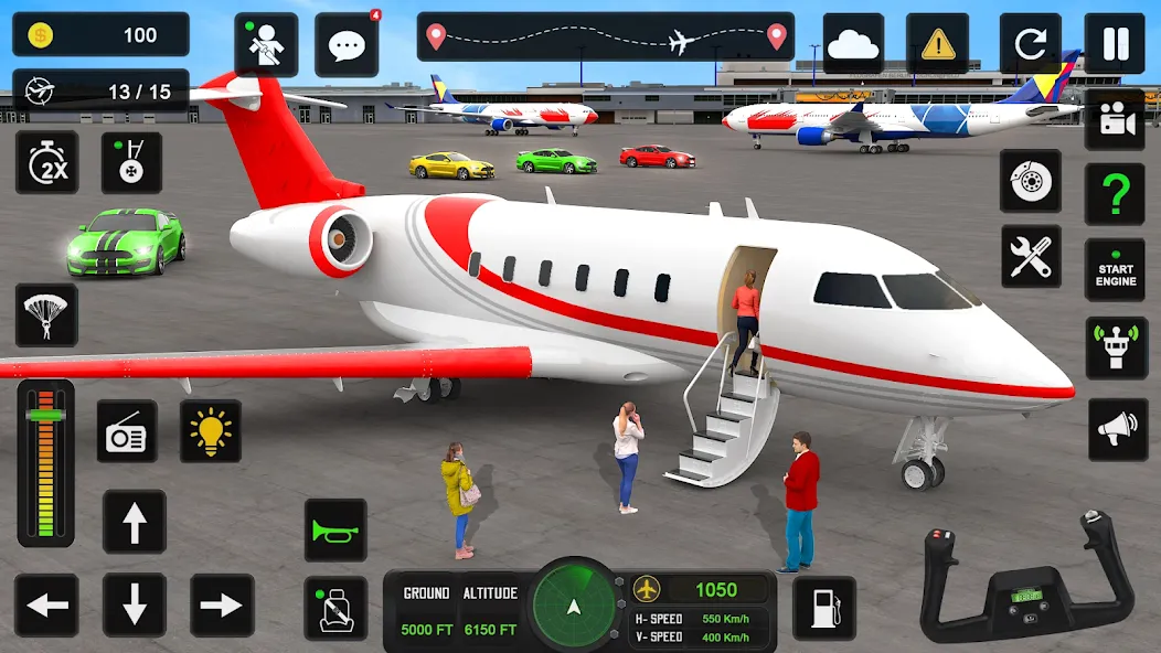 City Pilot Cargo Plane Games (Сити Пилот Карго Плейн Геймс) [МОД: Много денег, Монет и Все открыто] Screenshot 2