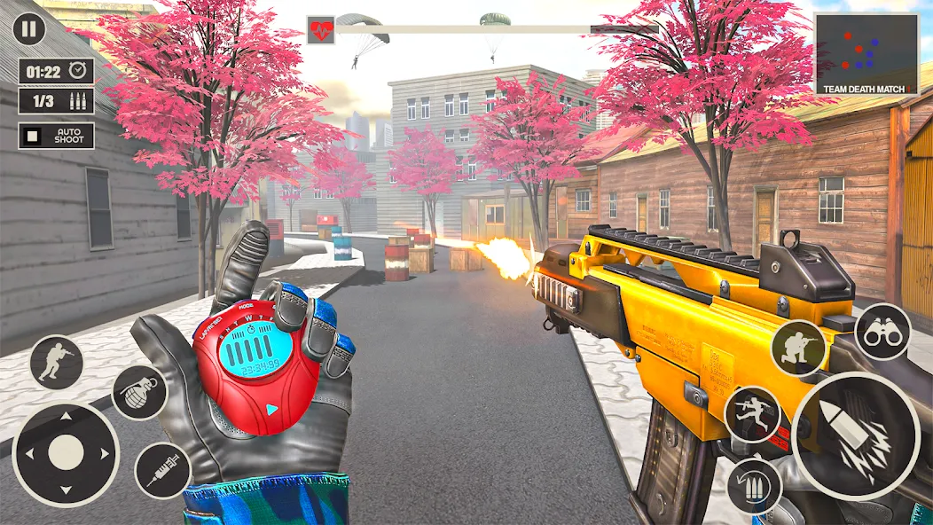 Offline War Shooting Games 3D [МОД: Много монет, Открытые уровни и Мега MOD] Screenshot 2