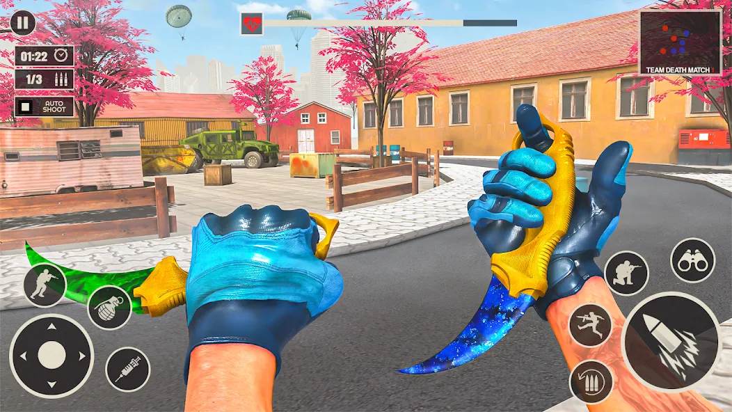 Offline War Shooting Games 3D [МОД: Много монет, Открытые уровни и Мега MOD] Screenshot 3