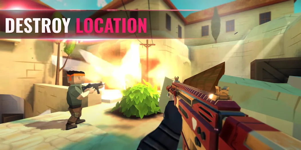 Tactic Shot: FPS Action 4v4 (Тактический выстрел) [МОД: Деньги, Монеты и Меню MOD] Screenshot 4