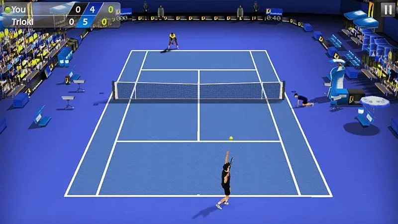 3D Tennis [МОД: Все открыто, Дополнительные деньги и Меню MOD] Screenshot 1