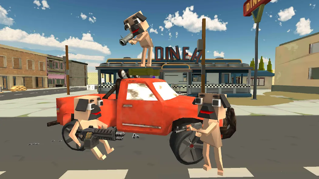 PugWars (Пагварс) [МОД: Деньги, Монеты и Меню MOD] Screenshot 2