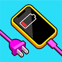 Скачать Recharge Please! [МОД: Меню, Бесконечные монеты и Открытые уровни] | Взлом Recharge Please! на Андроид