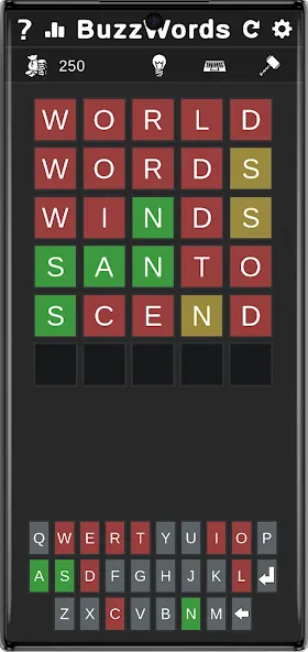 BuzzWords [МОД: Все открыто, Дополнительные деньги и Меню MOD] Screenshot 1