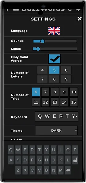 BuzzWords [МОД: Все открыто, Дополнительные деньги и Меню MOD] Screenshot 2