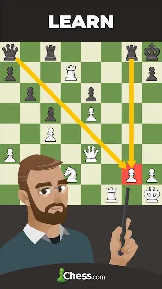 Chess - Play and Learn [МОД: Бесконечные деньги, Монеты и Мега MOD] Screenshot 5