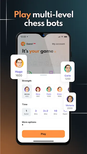chess24 > Play, Train & Watch [МОД: Много монет, Открытые уровни и Мега MOD] Screenshot 5