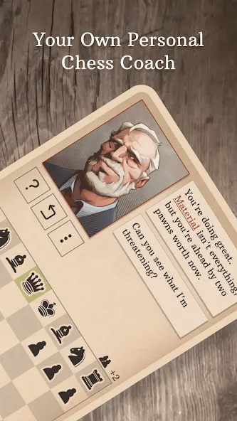 Learn Chess with Dr. Wolf [МОД: Меню, Бесконечные монеты и Открытые уровни] Screenshot 2