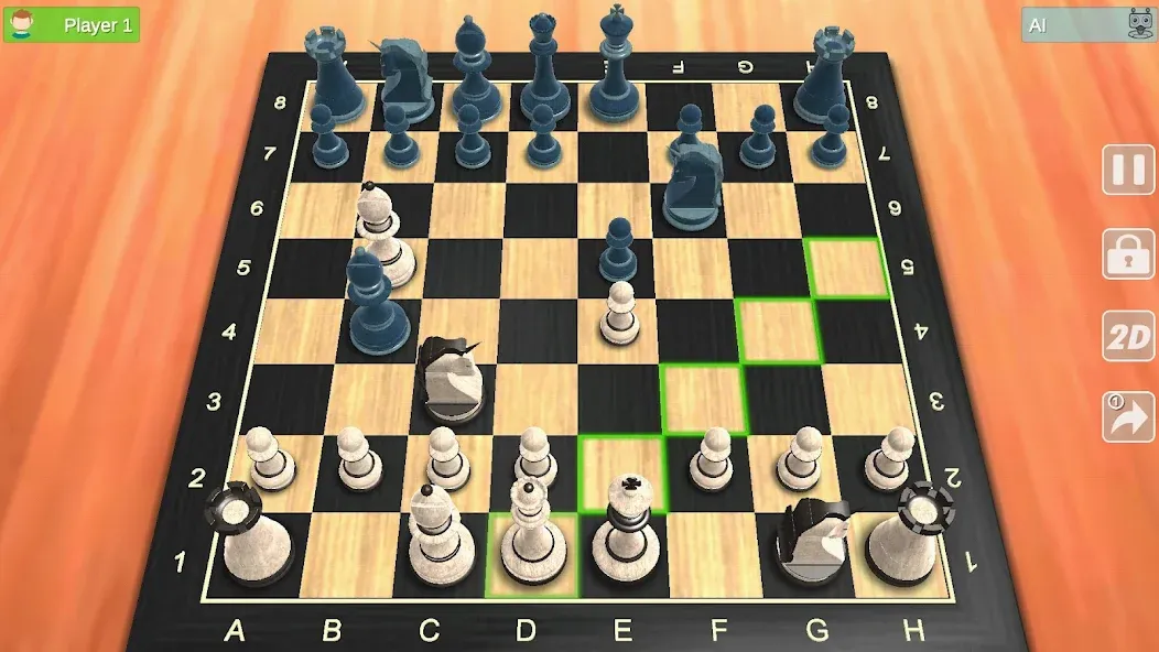 Chess Master 3D — Royal Game [MOD: Mega Mod/Меню] - Скриншот 4