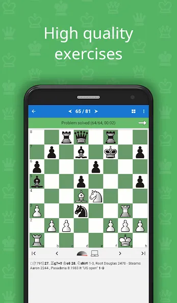 Mate in 2 (Chess Puzzles) [МОД: Много монет, Открытые уровни и Мега MOD] Screenshot 1
