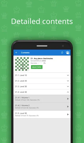 Mate in 2 (Chess Puzzles) [МОД: Много монет, Открытые уровни и Мега MOD] Screenshot 5
