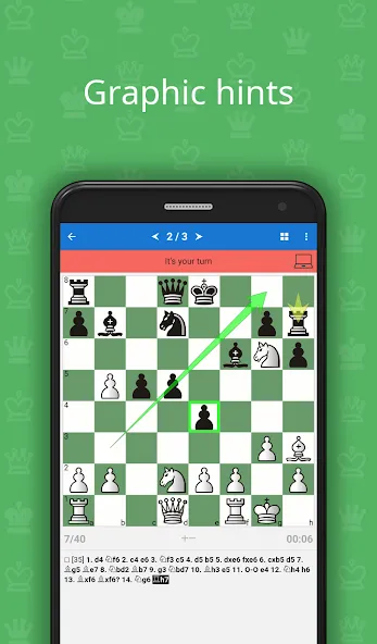 Chess Opening Lab (1400-2000) [МОД: Деньги, Монеты и Меню MOD] Screenshot 1