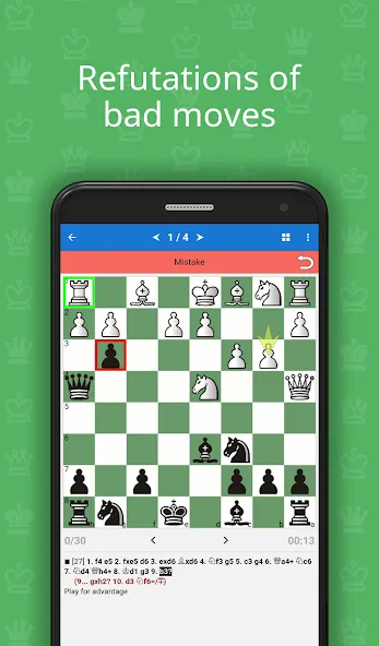 Chess Opening Lab (1400-2000) [МОД: Деньги, Монеты и Меню MOD] Screenshot 2