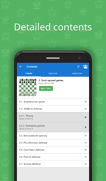 Chess Opening Lab (1400-2000) [МОД: Деньги, Монеты и Меню MOD] Screenshot 5