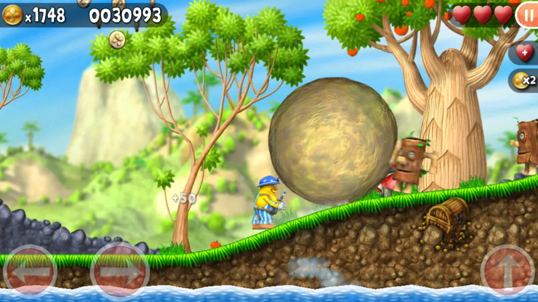Incredible Jack: Jump & Run (Инкредибл Джек) [МОД: Много денег, Монет и Все открыто] Screenshot 1