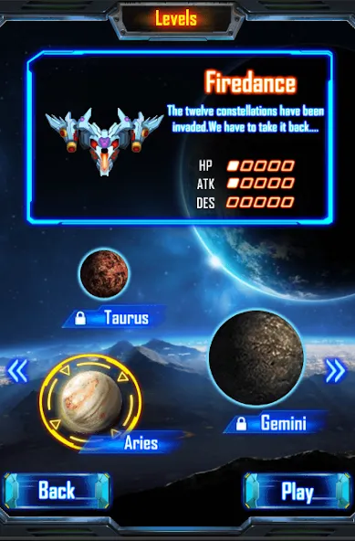 Space Attack (Спейс Аттак) [МОД: Бесконечные деньги, Монеты и Мега MOD] Screenshot 1