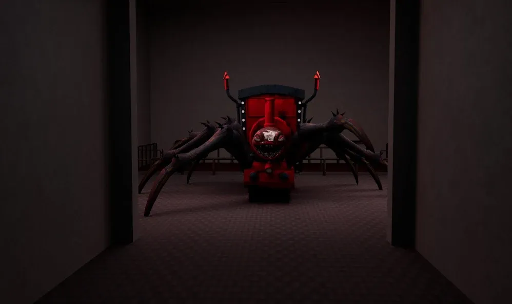 Spider Train Monsters Survival (Спайдер Трейн Монстерс Сурвайвал) [МОД: Много монет, Открытые уровни и Мега MOD] Screenshot 1