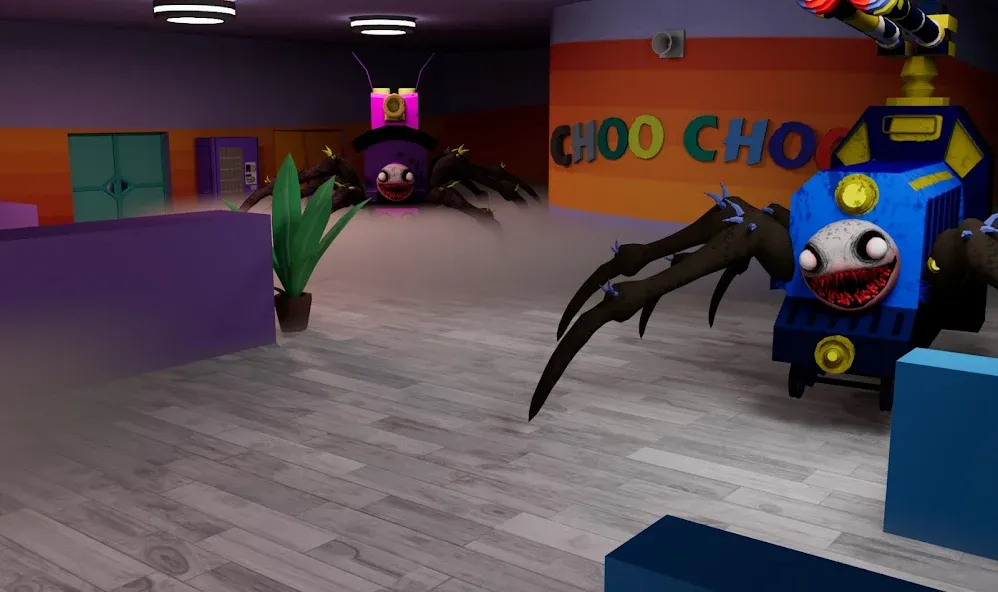 Spider Train Monsters Survival (Спайдер Трейн Монстерс Сурвайвал) [МОД: Много монет, Открытые уровни и Мега MOD] Screenshot 5