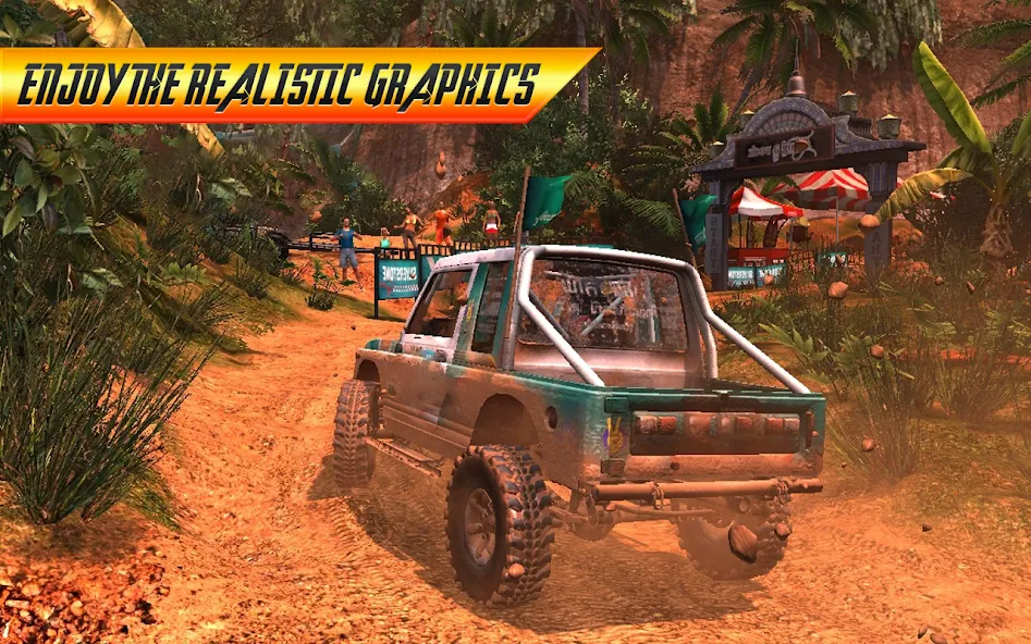 Offroad Jeep Driving Simulator [МОД: Деньги, Монеты и Меню MOD] Screenshot 4