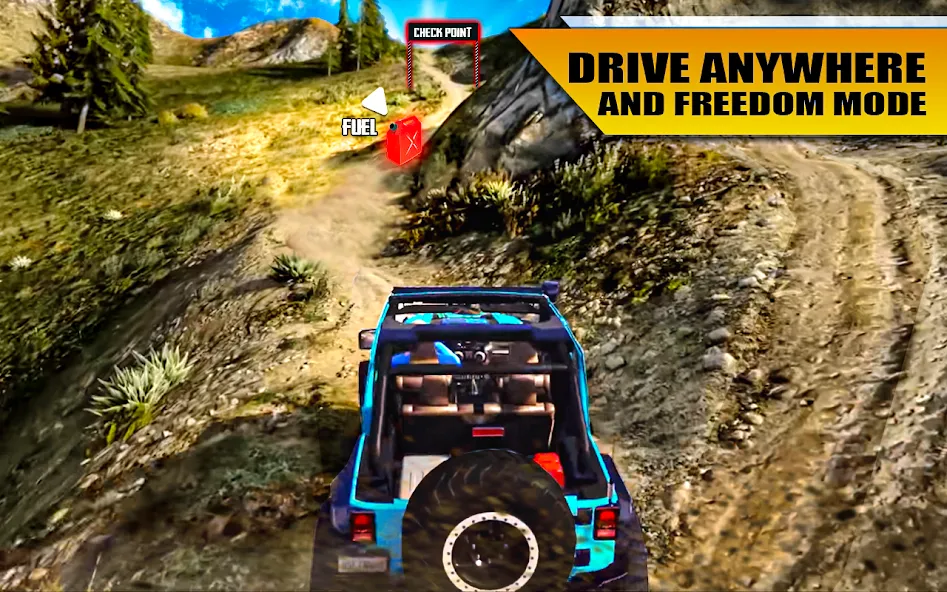 Off Road Jeep Drive Simulator [МОД: Много денег, Монет и Все открыто] Screenshot 1