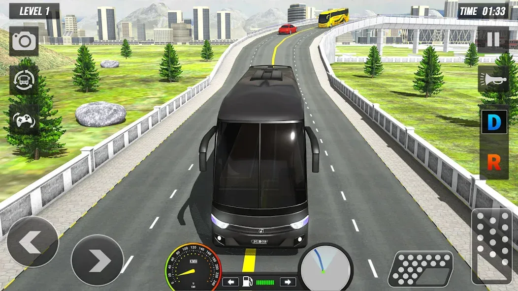 Coach Bus Simulator: Bus Games (Коуч Бас Симулятор) [МОД: Много денег, Монет и Все открыто] Screenshot 1