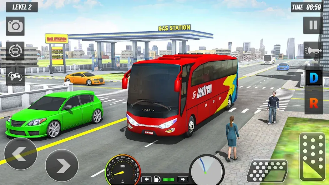 Coach Bus Simulator: Bus Games (Коуч Бас Симулятор) [МОД: Много денег, Монет и Все открыто] Screenshot 2