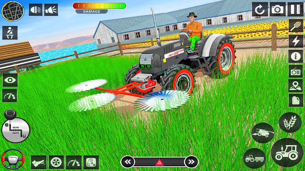 Big Tractor Farming Simulator (Биг Трактор Фарминг Симулятор) [МОД: Бесконечные деньги, Монеты и Мега MOD] Screenshot 4