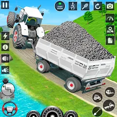 Скачать Big Tractor Farming Simulator (Биг Трактор Фарминг Симулятор) [МОД: Бесконечные деньги, Монеты и Мега MOD] | Взлом Big Tractor Farming Simulator на Андроид