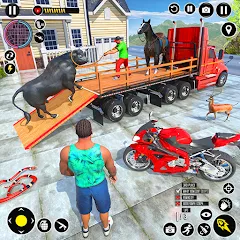 Скачать Animal Transport Truck Game 3D (Игра Грузовик для перевозки животных) [МОД: Деньги, Монеты и Меню MOD] | Взлом Animal Transport Truck Game 3D на Андроид