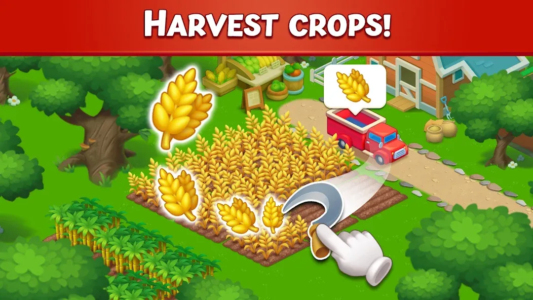 Farm City: Farming & Building (Фарм Сити) [МОД: Все открыто, Дополнительные деньги и Меню MOD] Screenshot 1