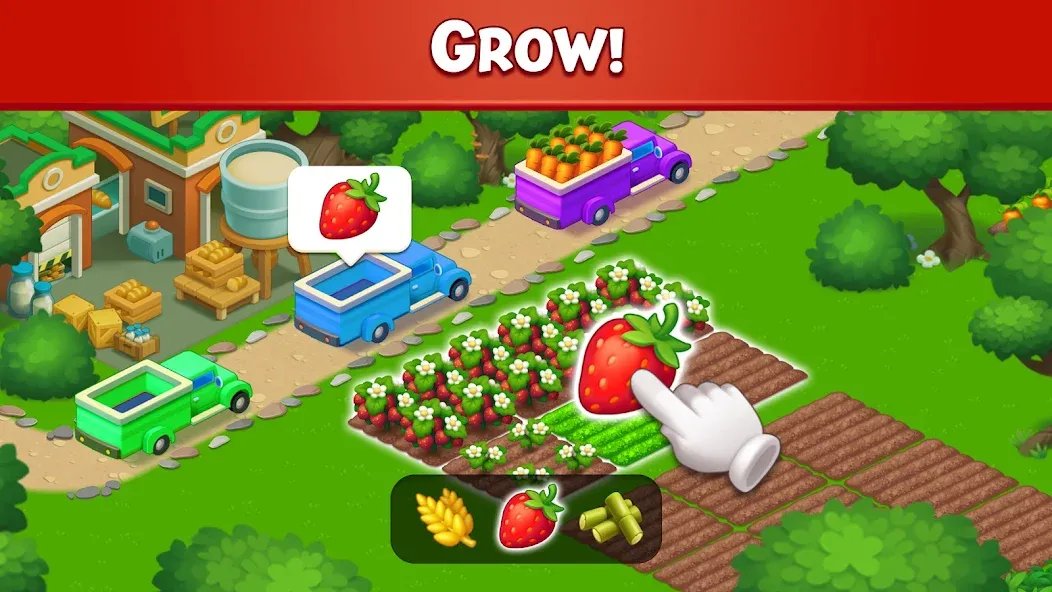 Farm City: Farming & Building (Фарм Сити) [МОД: Все открыто, Дополнительные деньги и Меню MOD] Screenshot 2