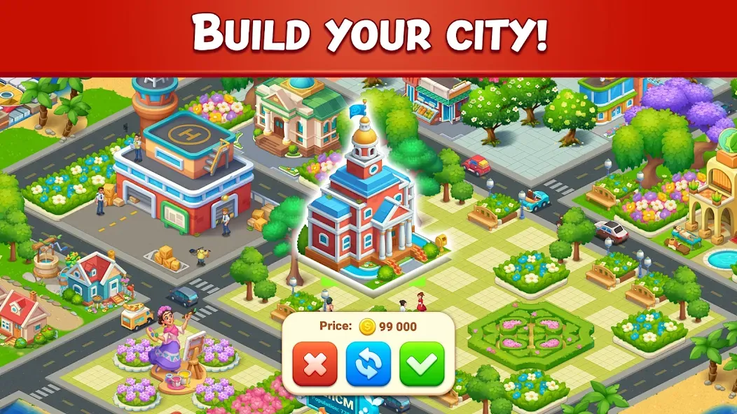 Farm City: Farming & Building (Фарм Сити) [МОД: Все открыто, Дополнительные деньги и Меню MOD] Screenshot 4