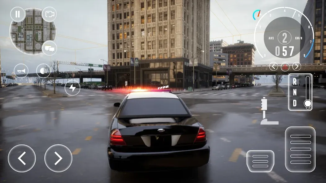 Police Car Simulator 2023 (Полицейский симулятор автомобиля 2023) [МОД: Много монет, Открытые уровни и Мега MOD] Screenshot 1