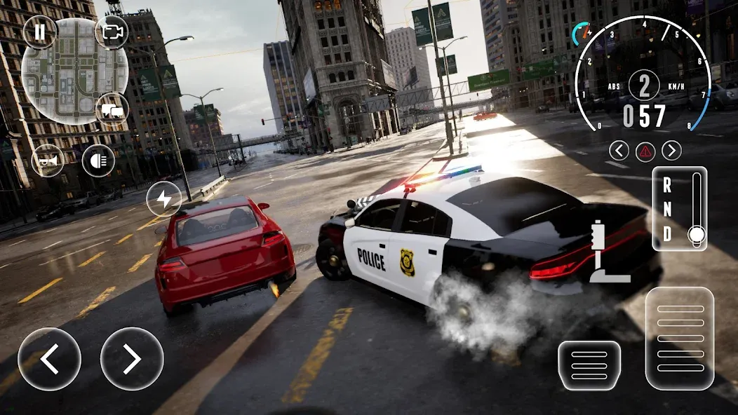 Police Car Simulator 2023 (Полицейский симулятор автомобиля 2023) [МОД: Много монет, Открытые уровни и Мега MOD] Screenshot 2