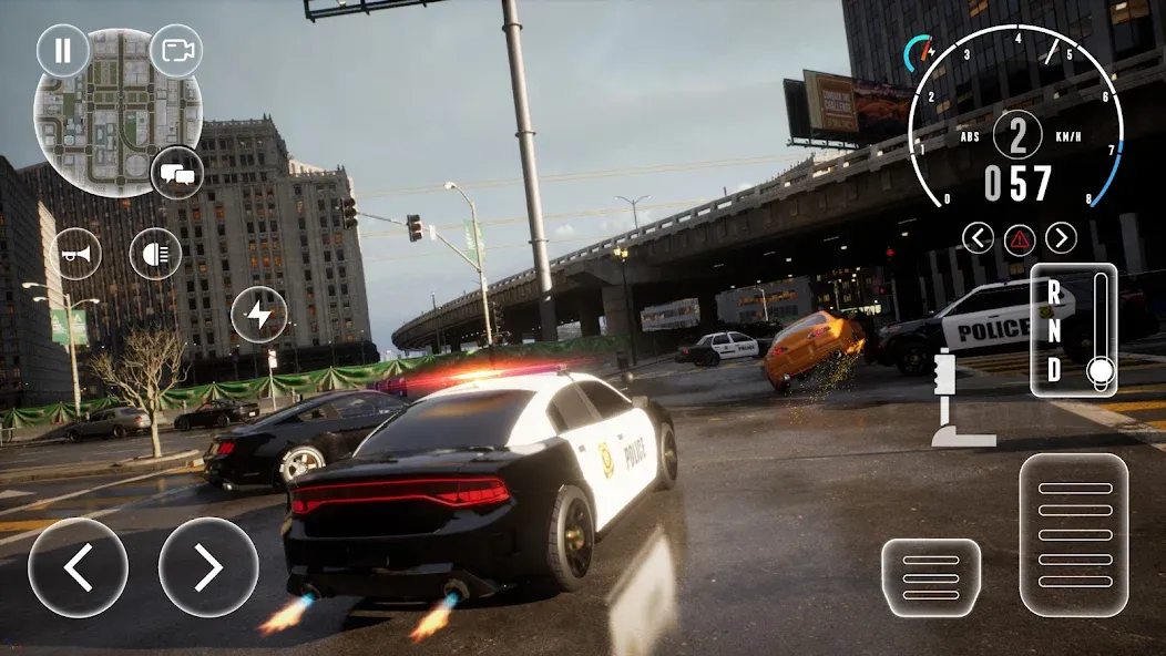 Police Car Simulator 2023 (Полицейский симулятор автомобиля 2023) [МОД: Много монет, Открытые уровни и Мега MOD] Screenshot 3