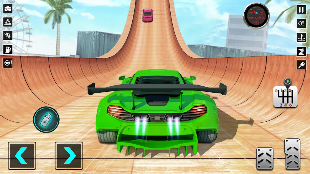 TopRace: Fast Car Simulator (Рамп Кар Гейм) [МОД: Много монет, Открытые уровни и Мега MOD] Screenshot 3